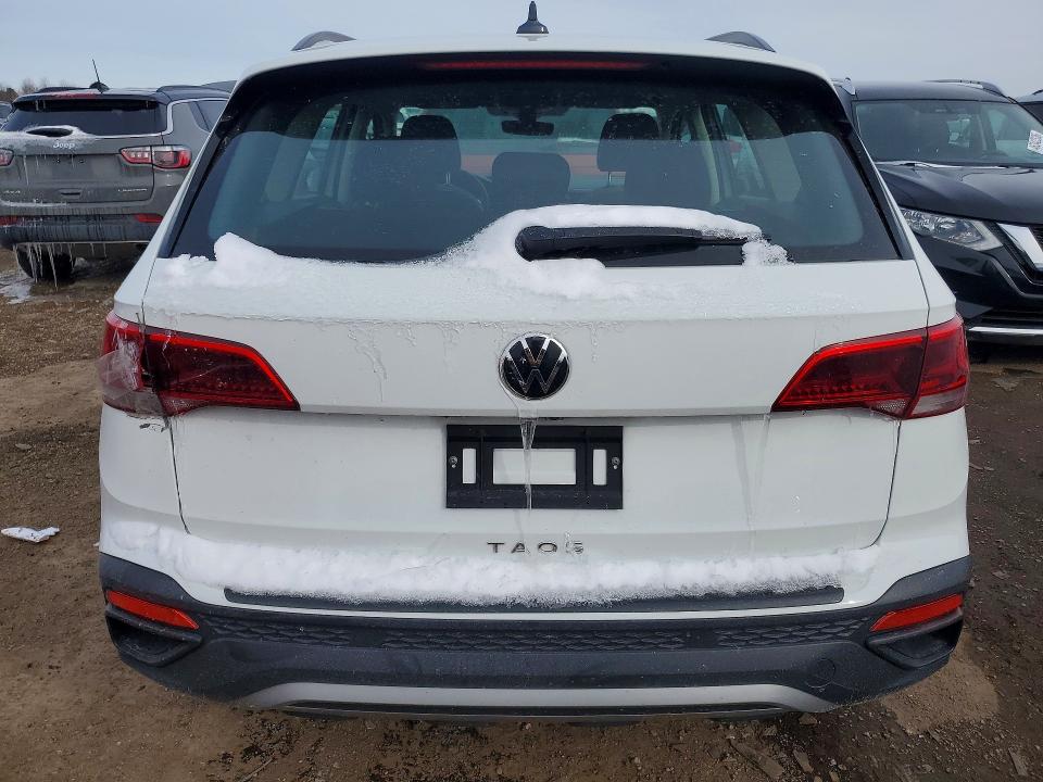 2024 Volkswagen Taos VIN 3VV5X7B23RM120475 COPART salvage auction — FRONT END, Tx - Certificate Of Title, sold $7,100 on 2026-07-28 (photo 6)