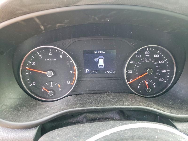 2022 Kia Sportage VIN KNDP63AC7N7948837 COPART salvage auction — FRONT END, Va - Cert Of Title - Salvage, sold $4,050 on 2026-07-10 (photo 9)