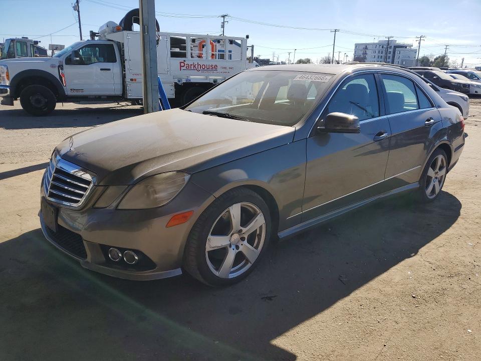 2010 Mercedes-benz E-class VIN WDDHF5GB1AA073255 COPART salvage auction — SIDE, CA - SALVAGE CERTIFICATE, sold $1,000 on 2026-08-20 (photo 1)