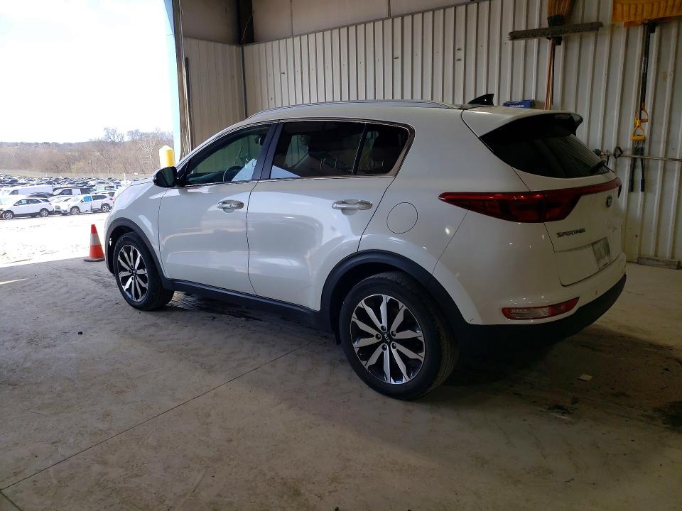 2017 Kia Sportage VIN KNDPN3AC6H7227707 COPART salvage auction — FRONT END, MD - CERT OF SALVAGE > 75% DAMAGE, sold $3,100 on 2026-07-02 (photo 2)