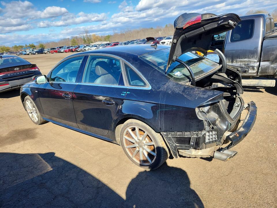 2014 Audi A4 VIN WAUFFAFL2EN029779 COPART salvage auction — REAR END, Ct - Cert Of Title-Salvage, sold $2,350 on 2026-07-03 (photo 2)