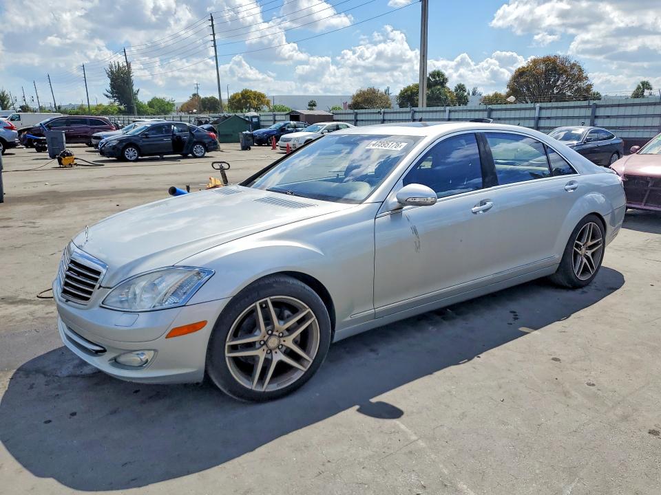 2007 Mercedes-benz S VIN WDDNG71X47A089734 COPART salvage auction — WATER/FLOOD, Fl - Cert Of Title-Slvg Rebld Flood (P), sold $1,950 on 2026-07-28 (photo 1)