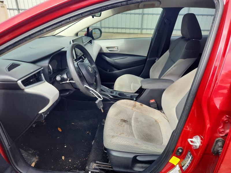 2020 Toyota Corolla VIN JTDEPRAE3LJ000850 COPART salvage auction — FRONT END, Al - Cert Of Title-Salvage Title, sold $3,400 on 2026-07-13 (photo 7)