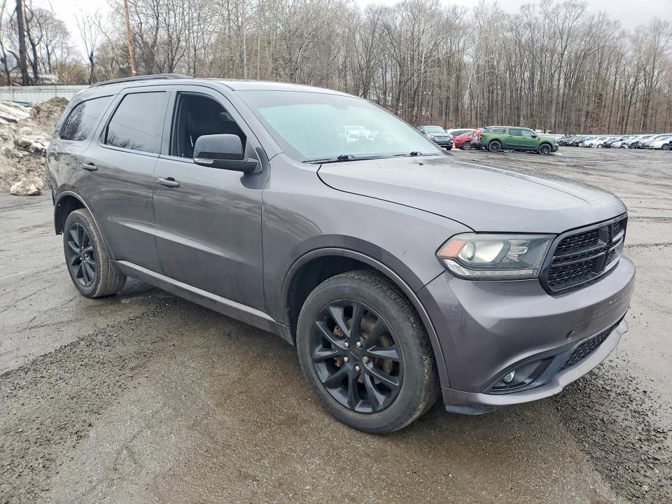 2017 Dodge Durango VIN 1C4RDJDG6HC639356 COPART salvage auction — REAR END, Ny - Mv-907A Salvage Certificate (P), sold $4,700 on 2026-08-19 (photo 4)