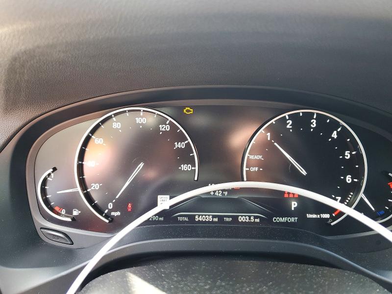 2021 BMW X3 VIN 5UXTY5C01M9G67337 COPART salvage auction — FRONT END, Id - Salvage Certificate Of Title, sold $225 on 2026-07-31 (photo 9)