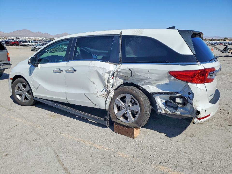 2020 Honda Odyssey VIN 5FNRL6H53LB026034 COPART salvage auction — REAR END, Nv - Salvage Title, sold $6,400 on 2026-07-09 (photo 2)