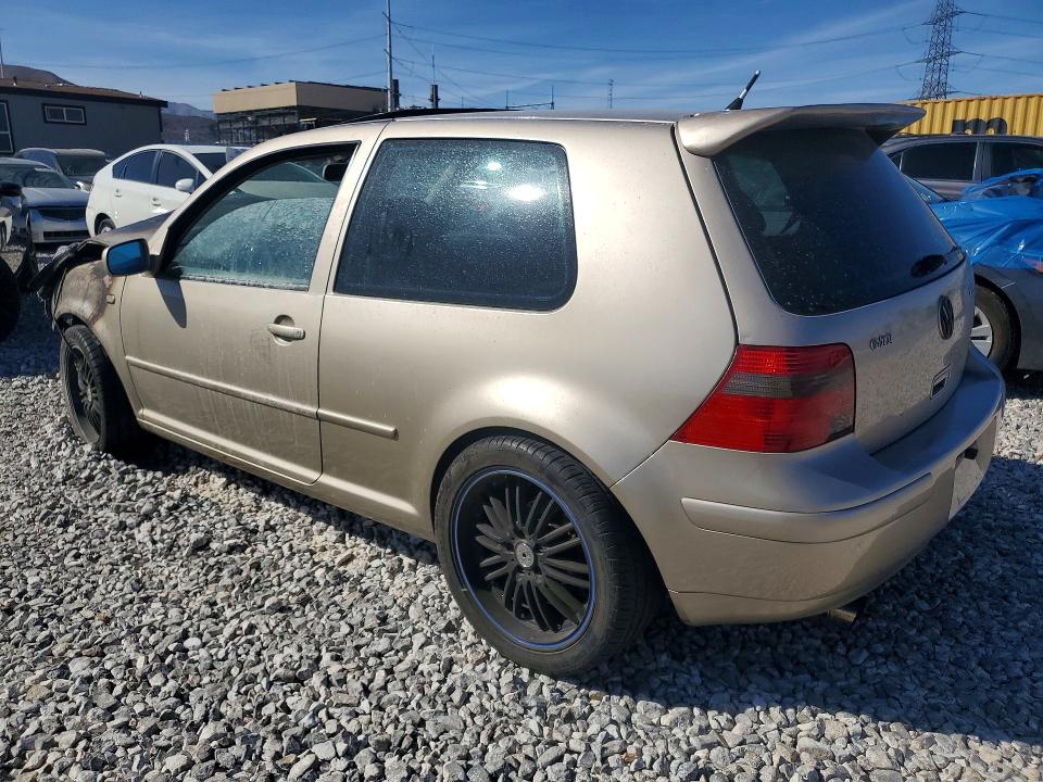 2001 Volkswagen Gti VIN WVWPG21J81W192375 COPART salvage auction — Burn Engine, NV - SALVAGE TITLE, sold $125 on 2026-07-13 (photo 2)