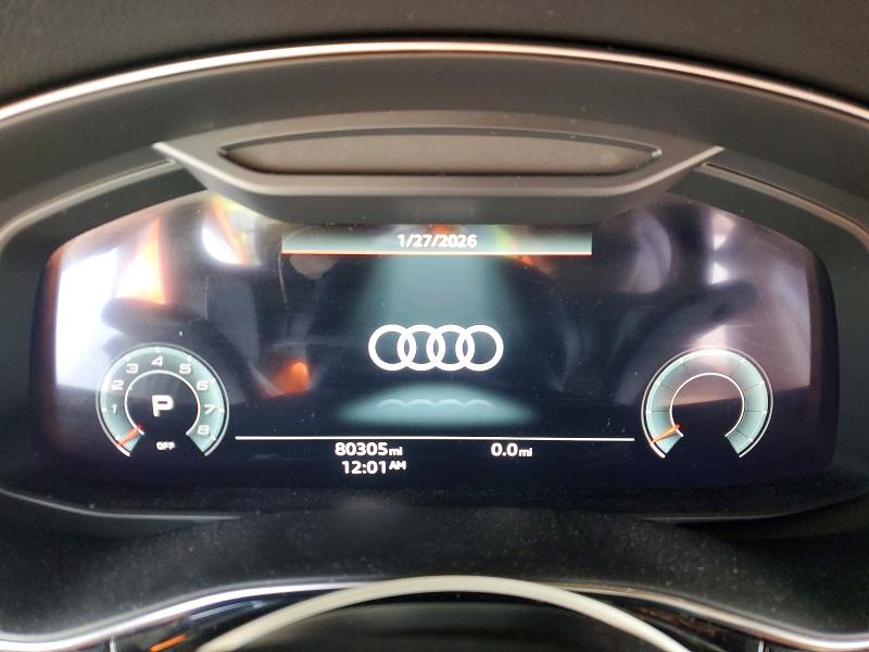 2021 Audi Q7 VIN WA1LXAF7XMD014161 COPART salvage auction — MINOR DENT/SCRATCHES, Fl - Certificate Of Title, sold $17,700 on 2026-07-28 (photo 9)