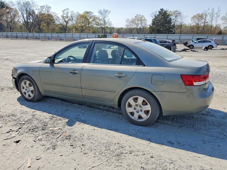2008 Hyundai Sonata VIN 5NPET46C88H334586 COPART salvage auction — FRONT END, Sc - Cert Of Title-Salvage, sold $625 on 2026-07-06 (photo 2)