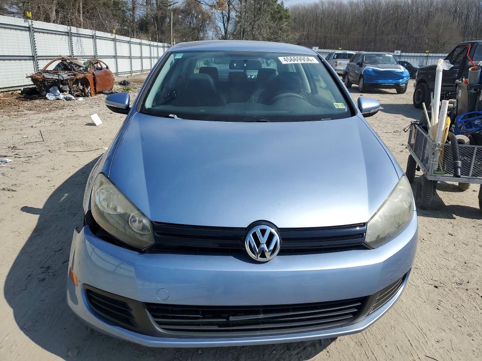 2012 Volkswagen Golf VIN WVWBB7AJ2CW077506 COPART salvage auction — FRONT END, Va - Cert Of Title - Salvage, sold $675 on 2026-07-28 (photo 5)