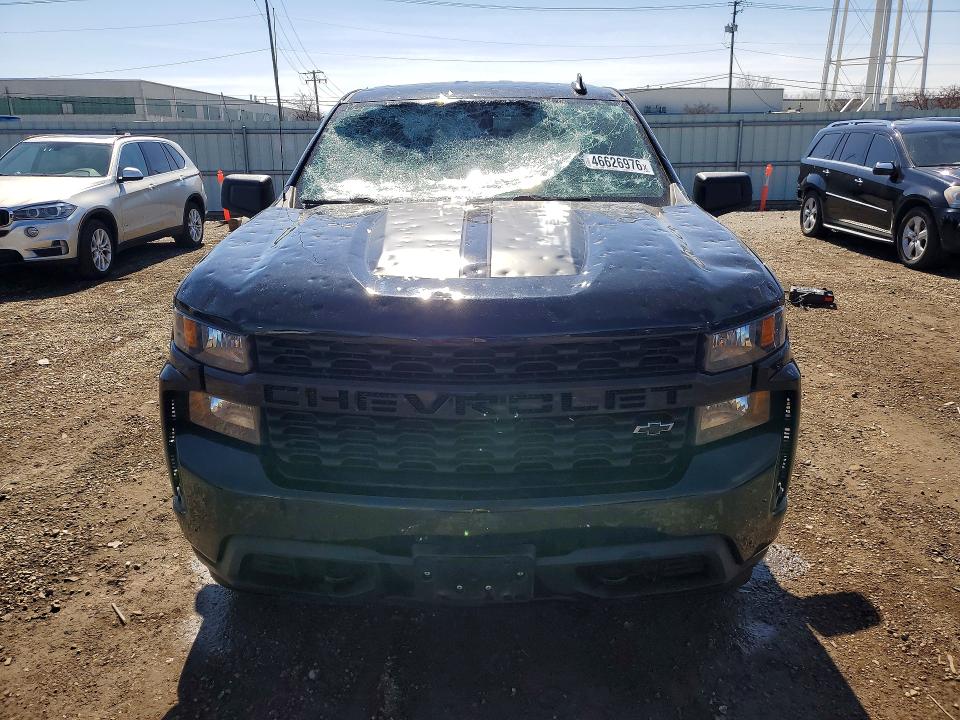 2021 Chevrolet Silverado VIN 1GCRYBEK2MZ306429 COPART salvage auction — HAIL, IL - SALVAGE CERTIFICATE, sold $8,000 on 2026-07-03 (photo 5)
