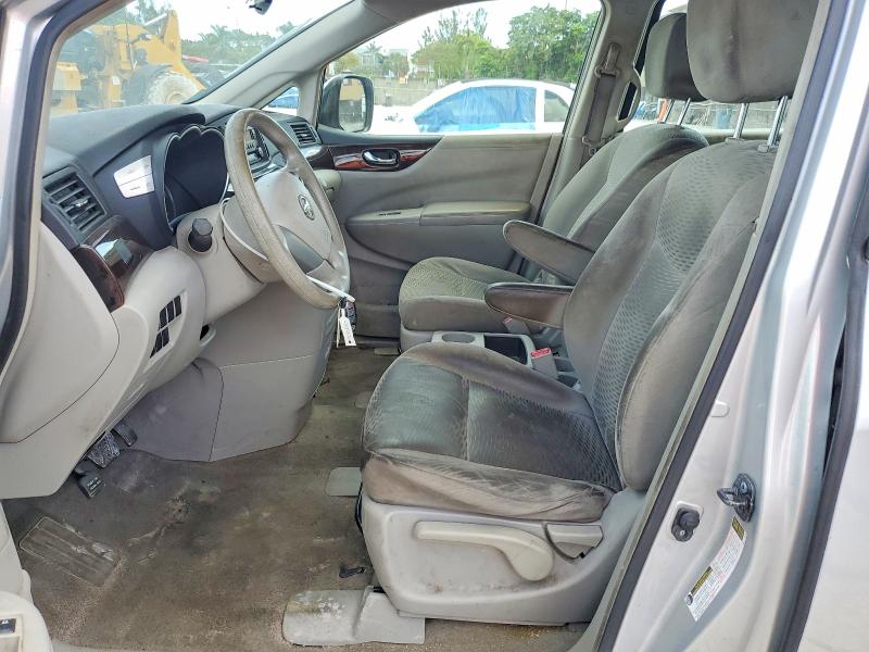 2016 Nissan Quest VIN JN8AE2KP1G9152200 COPART salvage auction — MINOR DENT/SCRATCHES, Fl - Certificate Of Title, sold $625 on 2026-07-10 (photo 7)