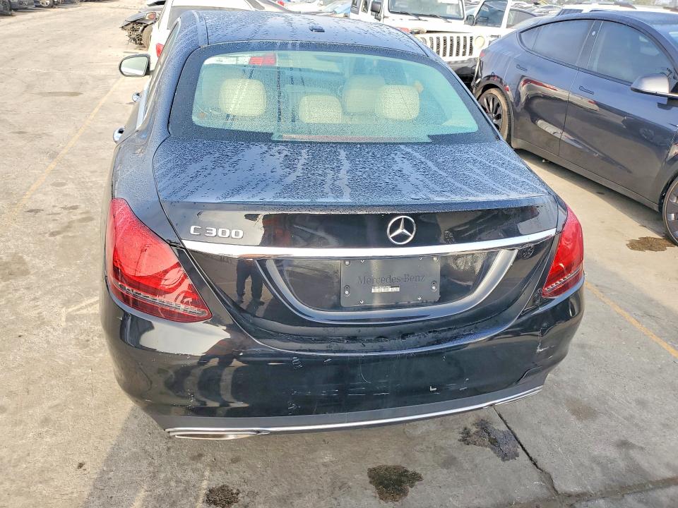 2020 Mercedes-benz C-klasse VIN W1KWF8DB0LR579922 COPART salvage auction — FRONT END, Ca - Salvage Certificate, sold $12,100 on 2026-07-29 (photo 6)