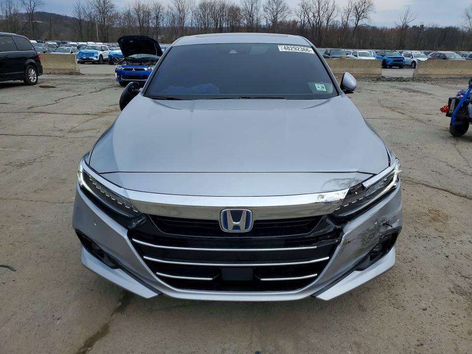 2021 Honda Accord VIN 1HGCV3F54MA013628 COPART salvage auction — FRONT END, Id - Salvage Certificate Of Title, sold $7,600 on 2026-07-28 (photo 5)