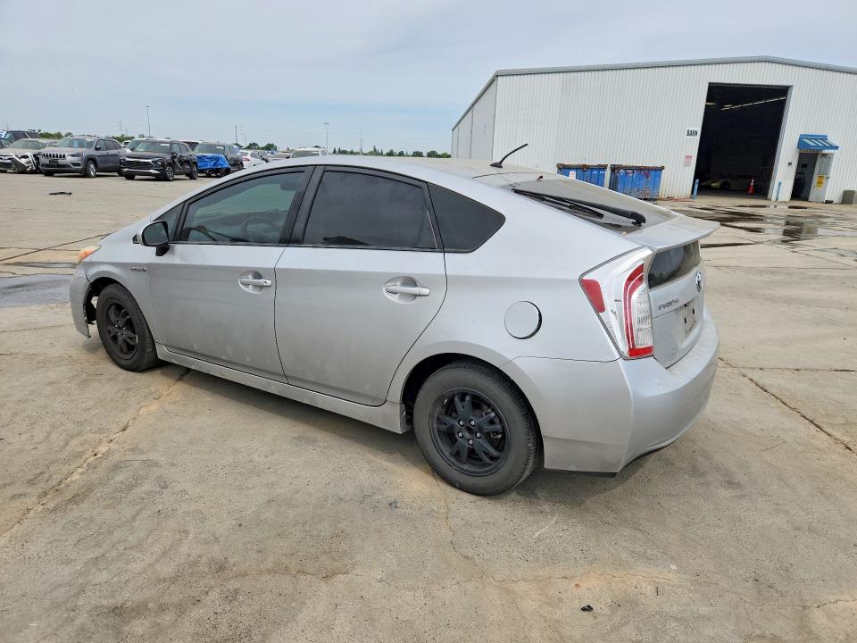 2014 Toyota Prius VIN JTDKN3DU3E0358211 COPART salvage auction — FRONT END, Ca - Salvage Certificate, sold $1,300 on 2026-07-06 (photo 2)