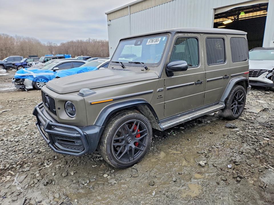 2021 Mercedes-benz G-klasse VIN W1NYC7HJ5MX410444 COPART salvage auction — MINOR DENT/SCRATCHES, Id - Salvage Certificate Of Title, sold $75,500 on 2026-07-23 (photo 1)