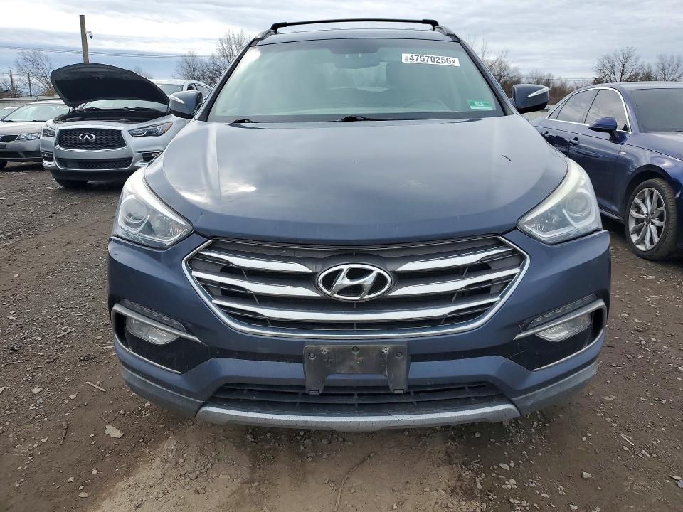 2018 Hyundai Santa fe VIN 5XYZUDLB3JG523024 COPART salvage auction — MINOR DENT/SCRATCHES, Nj - Certificate Of Title, sold $2,250 on 2026-07-03 (photo 5)