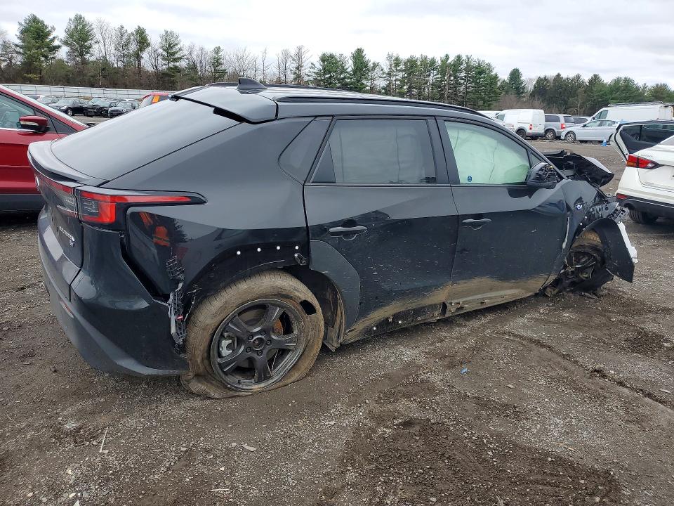 2025 Subaru Solterra VIN JTMABABA8SA098136 COPART salvage auction — FRONT END, Md - Cert Of Salvage > 75% Damage, sold $1,650 on 2026-07-06 (photo 3)