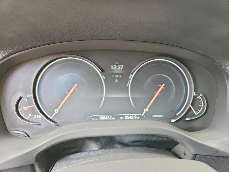2018 BMW X3 VIN 5UXTR9C51JLC75764 COPART salvage auction — Burn Interior, Tx - Salvage Vehicle Title, sold $7,800 on 2026-07-21 (photo 9)