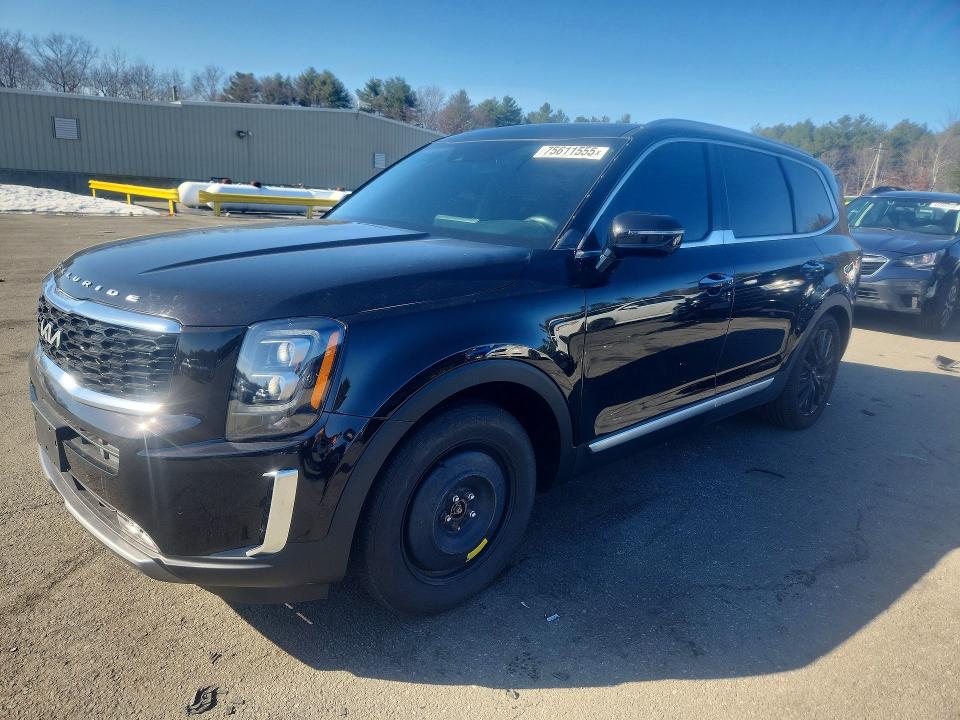 2022 Kia Telluride VIN 5XYP5DHC7NG270480 COPART salvage auction — SIDE, Ri - Salvage Certificate Of Title, sold $8,300 on 2026-07-07 (photo 1)