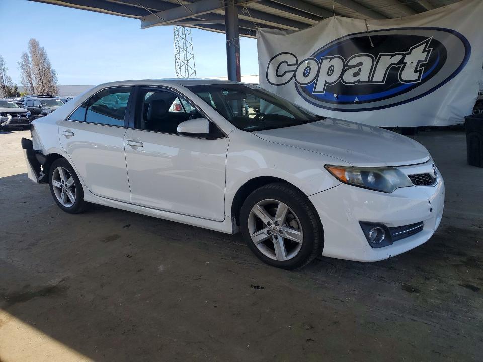 2013 Toyota Camry VIN 4T1BF1FK6DU286582 COPART salvage auction — REAR END, Ca - Salvage Certificate, sold $1,800 on 2026-07-02 (photo 4)