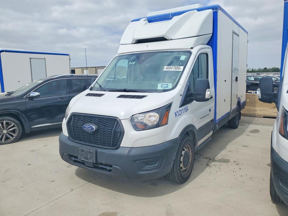 2022 Ford Transit VIN 1FDBW5Z82NKA39712 COPART salvage auction — NORMAL WEAR, Tx - Certificate Of Title, sold $17,000 on 2026-07-09 (photo 1)