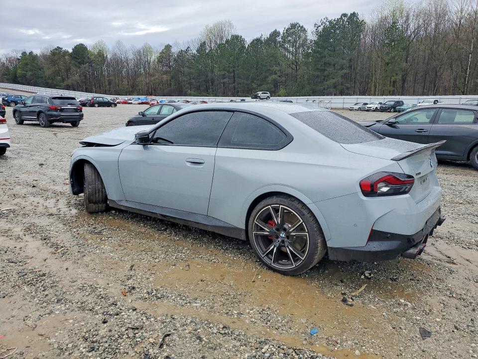 2024 BMW M240i VIN 3MW53CM05R8E14416 COPART salvage auction — Front End, GA - CERT OF TITLE-SALVAGE, sold $18,000 on 2026-06-03 (photo 2)