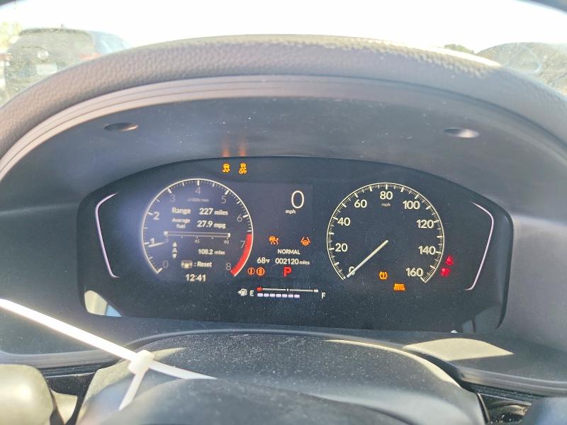 2026 Honda Civic VIN 2HGFE2F57TH534320 COPART salvage auction — FRONT END, Ca - Salvage Certificate, sold $9,900 on 2026-07-02 (photo 9)