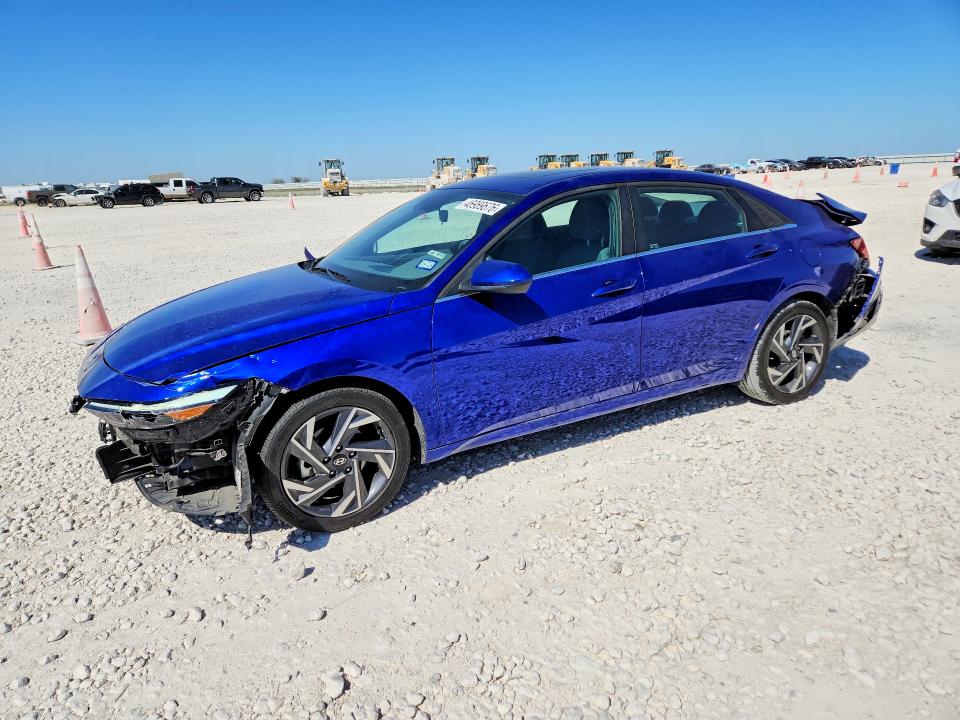 2024 Hyundai Elantra VIN KMHLS4DG8RU820527 COPART salvage auction — FRONT END, Salvage Title, sold $4,350 on 2026-07-23 (photo 1)