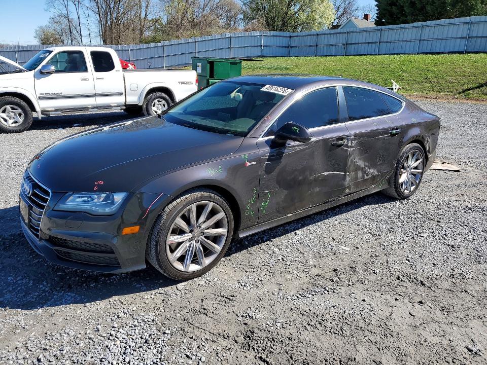 2013 Audi A7 VIN WAU2GAFC3DN077902 COPART salvage auction — SIDE, Nc - Salvage Certificate Of Title, sold $2,000 on 2026-07-15 (photo 1)