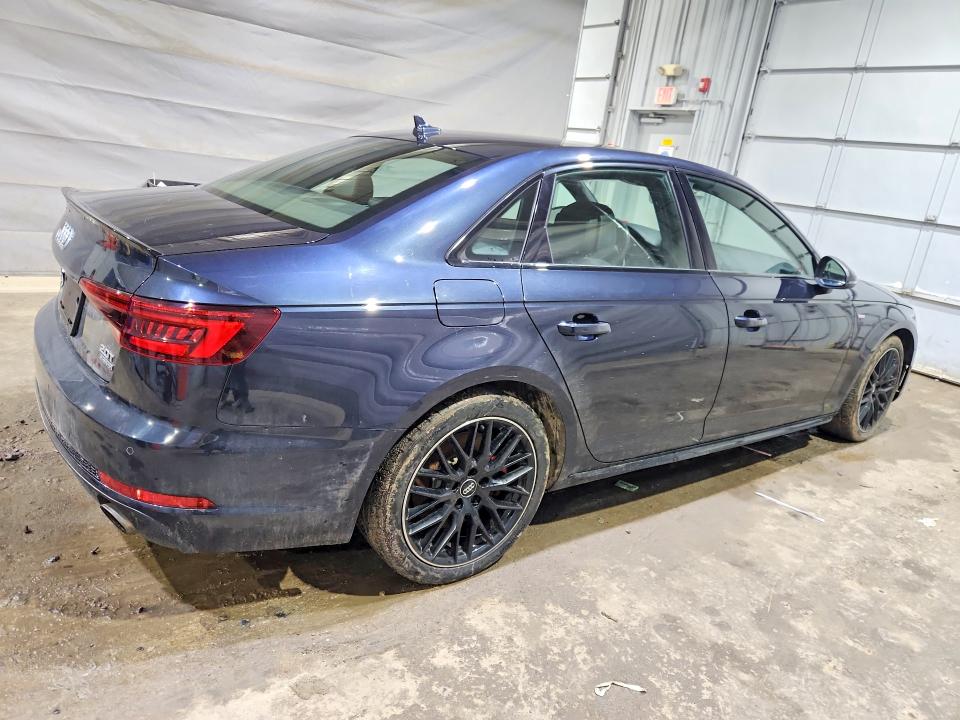 2018 Audi A4 VIN WAUENAF42JA084984 COPART salvage auction — SIDE, Nh - Cert Of Title-Salvage, sold $100 on 2026-07-21 (photo 3)