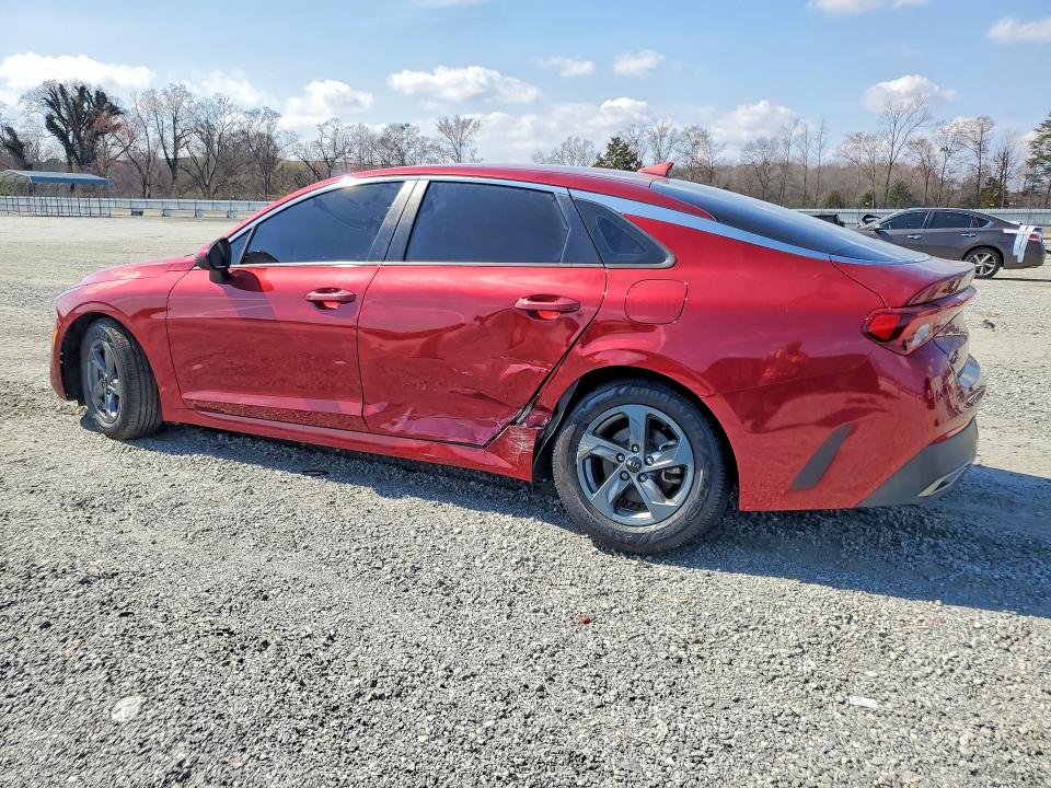 2021 Kia K5 VIN 5XXG24J23MG005813 COPART salvage auction — SIDE, SC - CERT OF TITLE-SALVAGE, sold $5,100 on 2026-07-06 (photo 2)