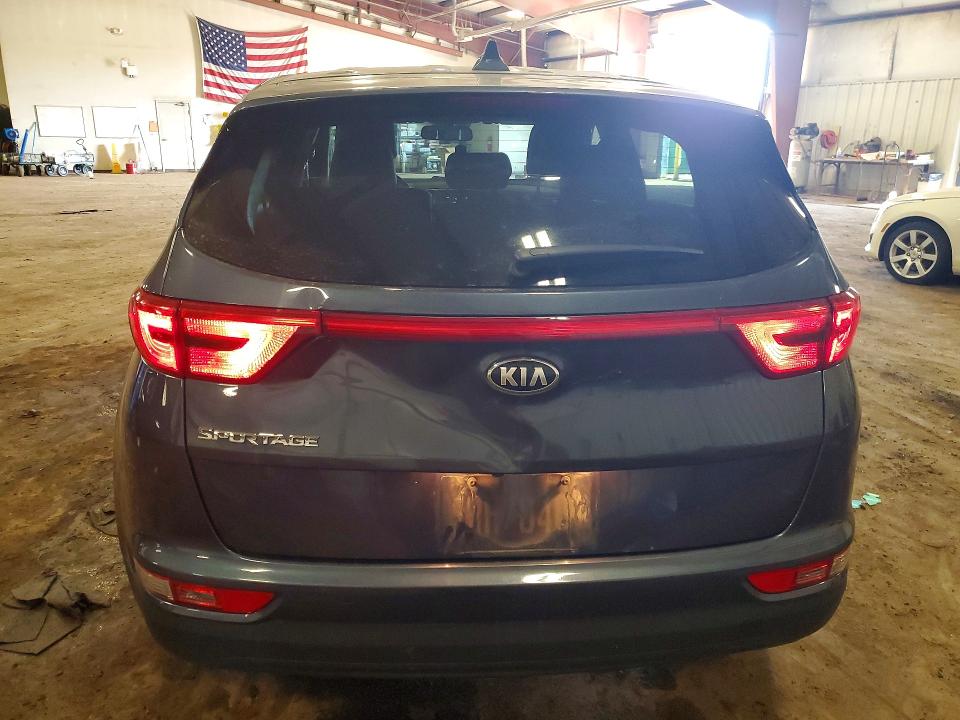 2019 Kia Sportage VIN KNDPMCAC2K7613079 COPART salvage auction — FRONT END, Mi - Certificate Of Title, sold $2,600 on 2026-07-17 (photo 6)