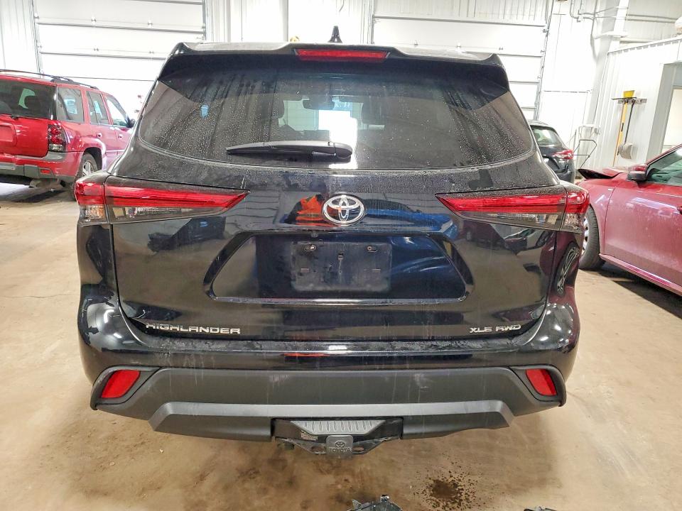 2021 Toyota Highlander VIN 5TDHZRBH1MS540783 COPART salvage auction — MECHANICAL, ID - SALVAGE CERTIFICATE OF TITLE, sold $4,600 on 2026-07-28 (photo 6)
