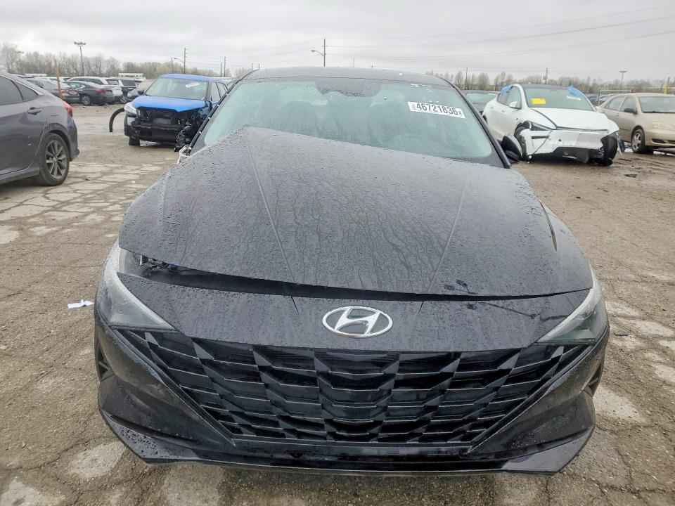 2022 Hyundai Elantra VIN KMHLM4AG8NU344692 COPART salvage auction — FRONT END, In - Cert Of Title-Salvage Title, sold $4,750 on 2026-07-21 (photo 5)