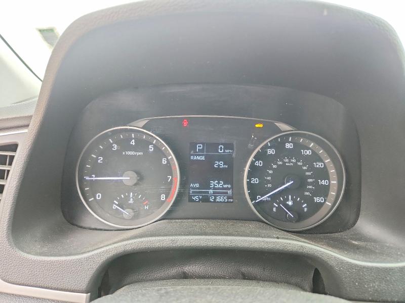2018 Hyundai Elantra VIN KMHD74LF3JU556104 COPART salvage auction — REAR END, UT - SALVAGE CERTIFICATE, sold $1,850 on 2026-07-28 (photo 9)