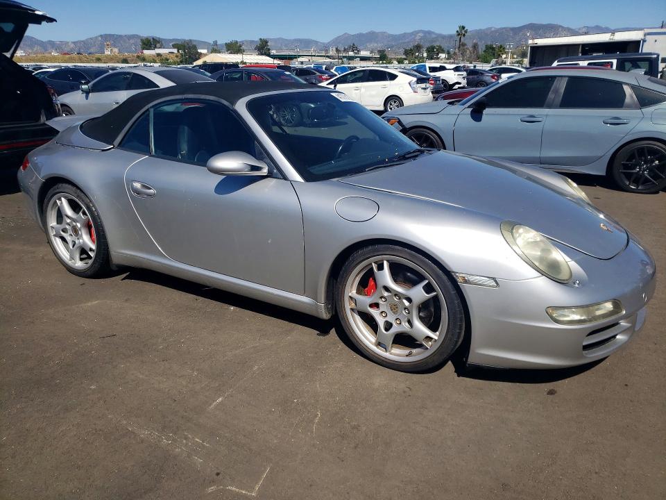 2006 Porsche 911 VIN WP0CB29966S766915 COPART salvage auction — WATER/FLOOD, Ca - Salvage Certificate, sold $17,800 on 2026-07-22 (photo 4)
