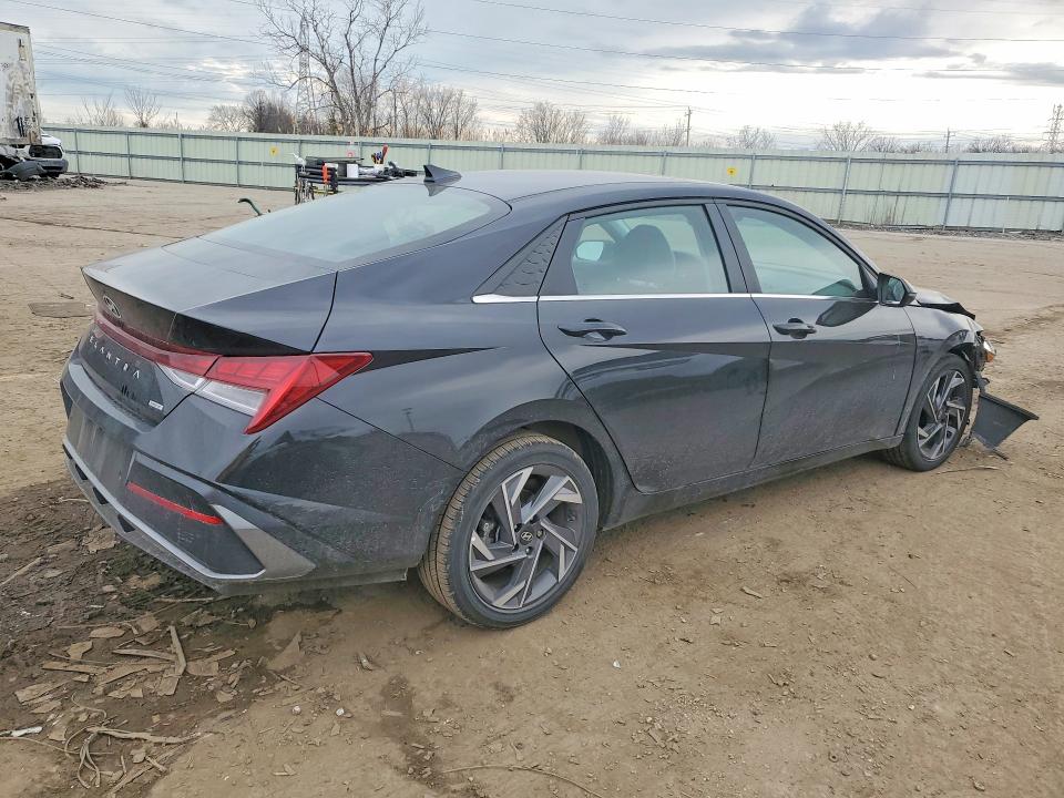 2024 Hyundai Elantra VIN KMHLN4DJ7RU094436 COPART salvage auction — FRONT END, MI - CERTIFICATE OF TITLE, sold $7,400 on 2026-07-02 (photo 3)