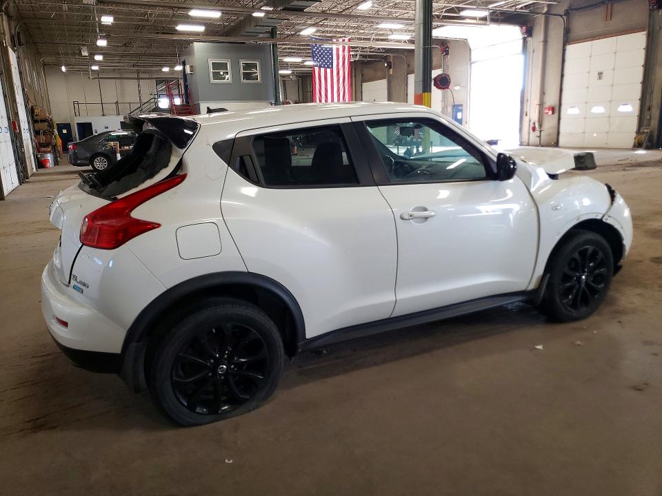 2013 Nissan Juke VIN JN8AF5MV6DT215011 COPART salvage auction — FRONT END, Ia - Certificate Of Title, sold $1,150 on 2026-07-07 (photo 3)