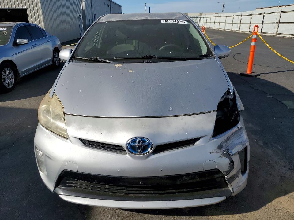 2012 Toyota Prius VIN JTDKN3DU0C5459366 COPART salvage auction — FRONT END, Ca - Salvage Certificate, sold $725 on 2026-07-27 (photo 5)