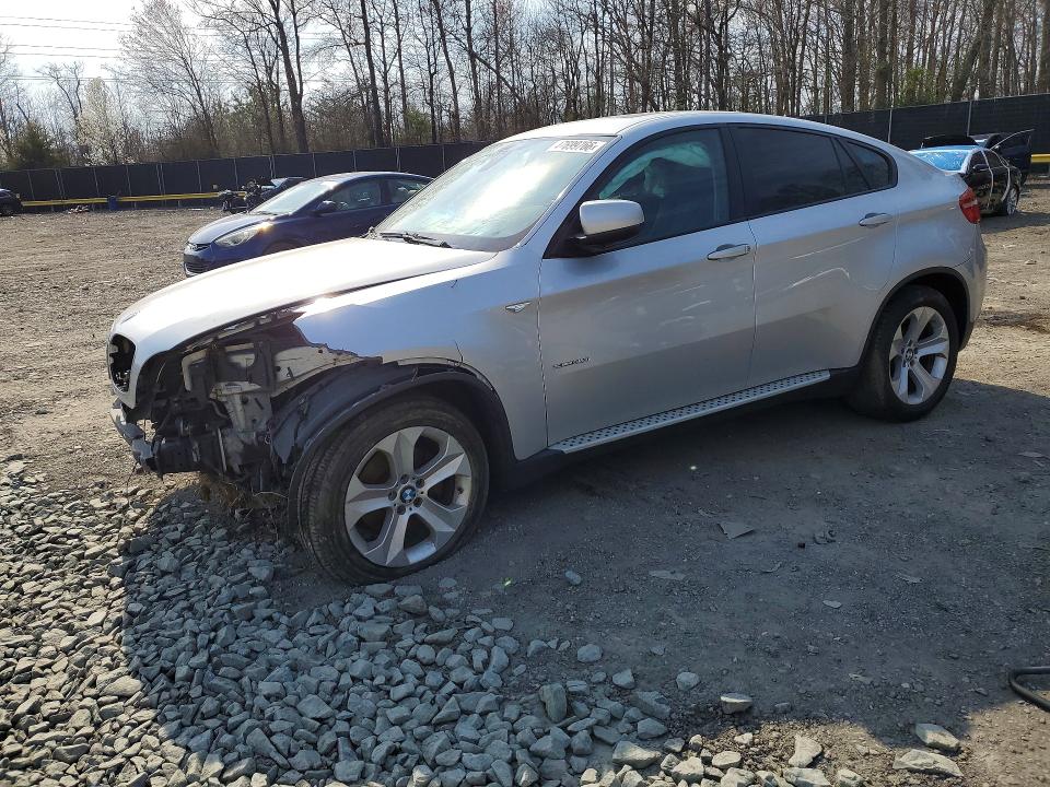 2014 BMW X6 VIN 5UXFG2C50E0H09741 COPART salvage auction — FRONT END, Md - Cert Of Salvage > 75% Damage, sold $800 on 2026-07-24 (photo 1)