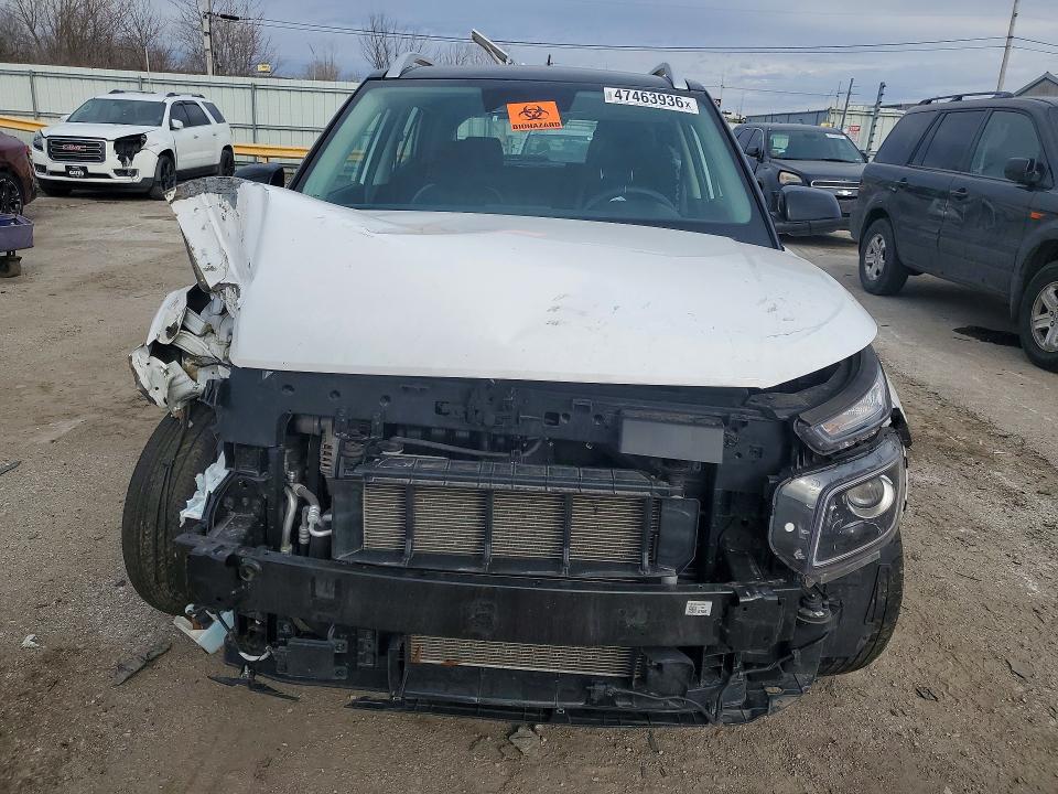 2024 Hyundai Venue VIN KMHRC8A37RU305549 COPART salvage auction — FRONT END, In - Bill Of Sale - Parts Only, sold $400 on 2026-07-27 (photo 5)