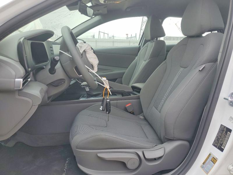 2025 Hyundai Elantra VIN KMHLL4DG9SU031760 COPART salvage auction — FRONT END, Ca - Salvage Certificate, sold $4,100 on 2026-07-20 (photo 7)