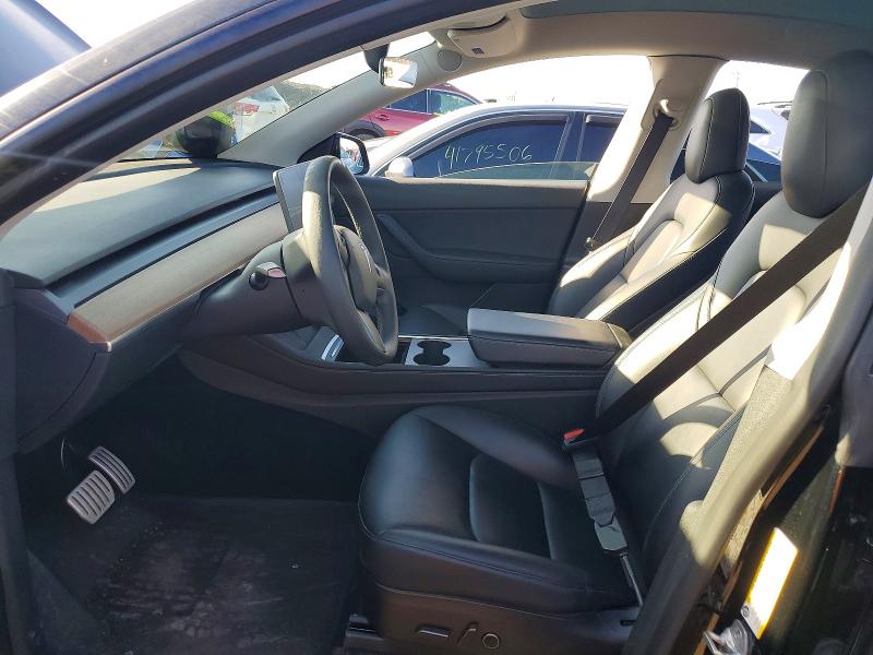 2022 Tesla Model y VIN 7SAYGDEF1NF326906 COPART salvage auction — REAR END, Il - Salvage Certificate, sold $12,800 on 2026-07-21 (photo 7)