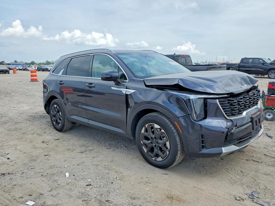 2026 Kia Sorento VIN 5XYRL4JC7TG441721 COPART salvage auction — FRONT END, Tx - Certificate Of Title, sold $11,200 on 2026-07-09 (photo 4)