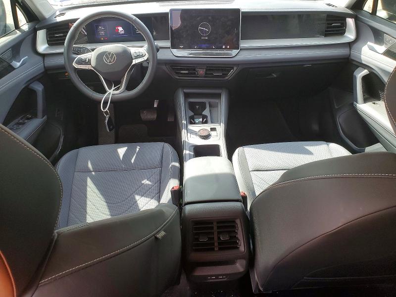 2025 Volkswagen Tiguan VIN 3VVFR7RM5SM008885 COPART salvage auction — REAR END, Tx - Salvage Vehicle Title, sold $15,700 on 2026-07-24 (photo 8)