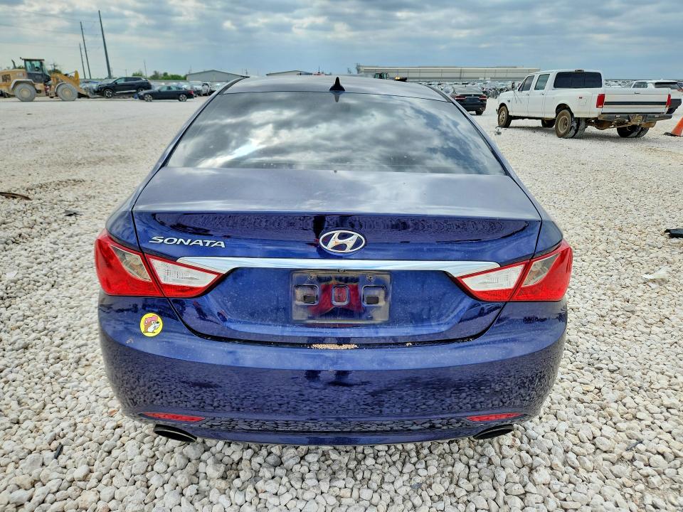 2013 Hyundai Sonata VIN 5NPEC4AC1DH538454 COPART salvage auction — FRONT END, TX, sold $250 on 2026-07-09 (photo 6)