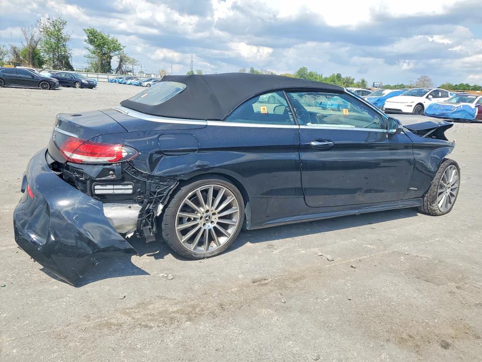 2019 Mercedes-benz C-klasse VIN WDDWK8DB8KF781838 COPART salvage auction — FRONT END, Fl - Certificate Of Title, sold $6,800 on 2026-07-30 (photo 3)