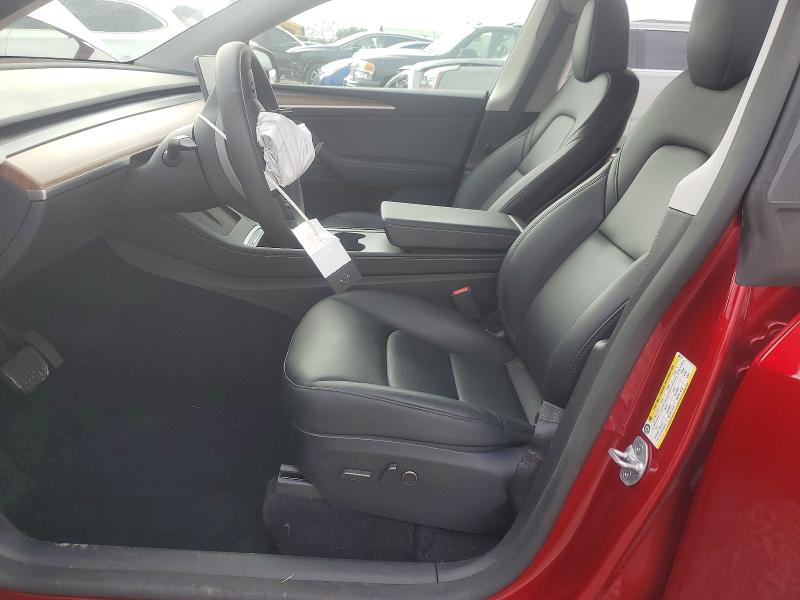 2024 Tesla Model y VIN 7SAYGDEE5RF068757 COPART salvage auction — FRONT END, Salvage Title, sold $13,800 on 2026-07-14 (photo 7)