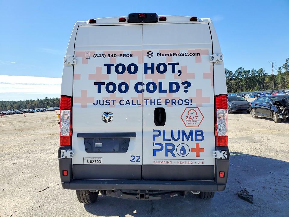 2023 Ram Promaster city VIN 3C6LRVCG9PE591642 COPART salvage auction — FRONT END, Sc - Cert Of Title-Salvage, sold $11,900 on 2026-07-29 (photo 6)